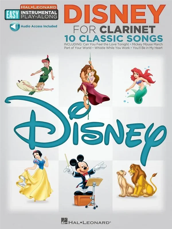 Disney – 10 Classic Songs Klarinette Solo