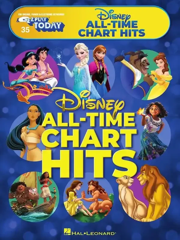 Disney All-Time Chart Hits Klavier, Gesang, Gitarre (Songbooks)