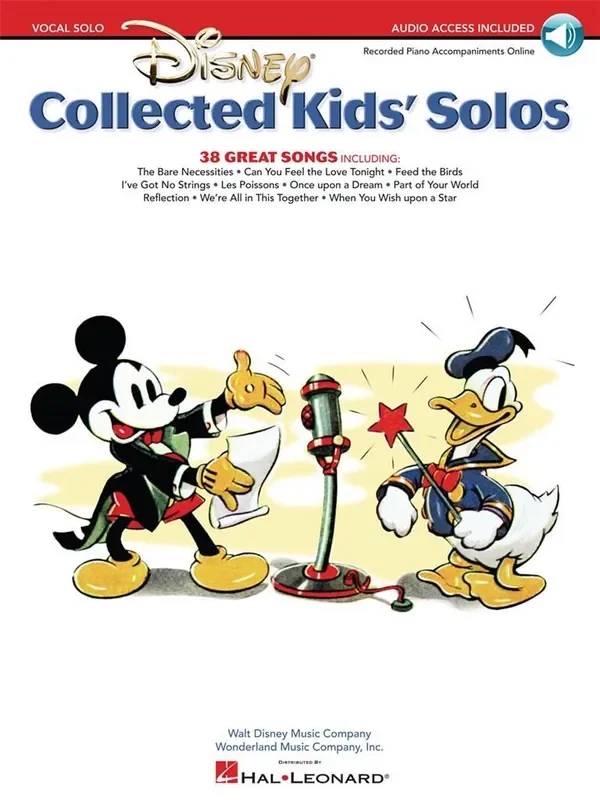 Disney Collected Kids‘ Solos Gesang Solo