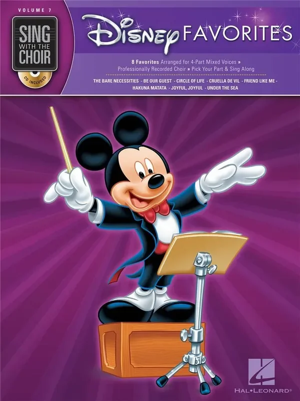 Disney Favorites Gemischter Chor mit Begleitung