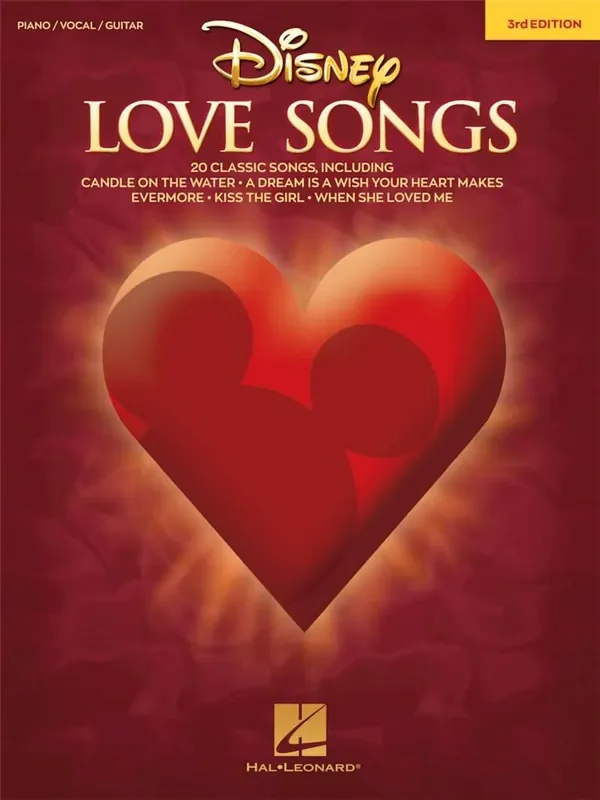 Disney Love Songs Klavier, Gesang, Gitarre (Songbooks)