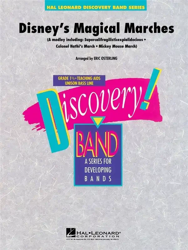 Disney‘s Magical Marches (Arr. Eric Osterling) Blasorchester