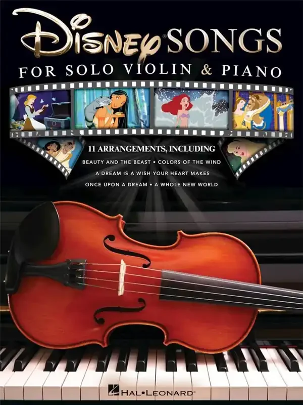Disney Songs for Solo Violin & Piano Violine mit Begleitung