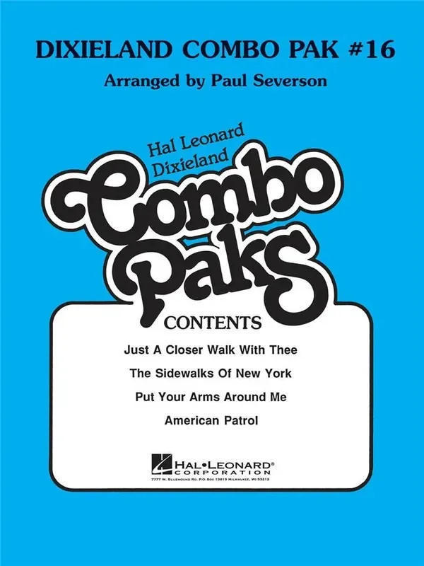 Dixieland Combo Pak 16 (Arr. Paul Severson) Jazz Ensemble