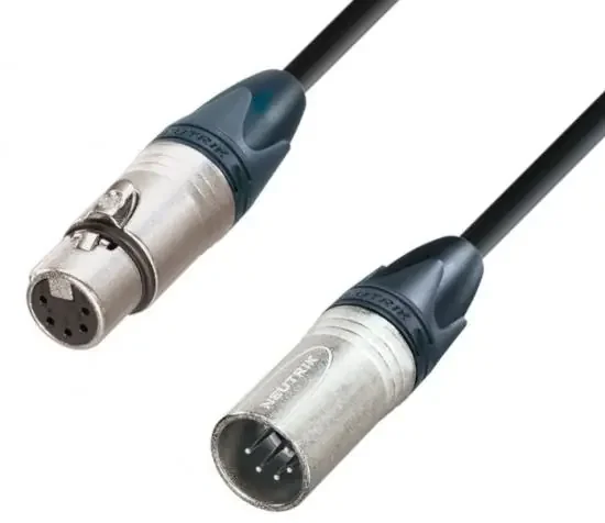 DMX-Kabel Neutrik XLR-male auf XLR-female 20,0 m