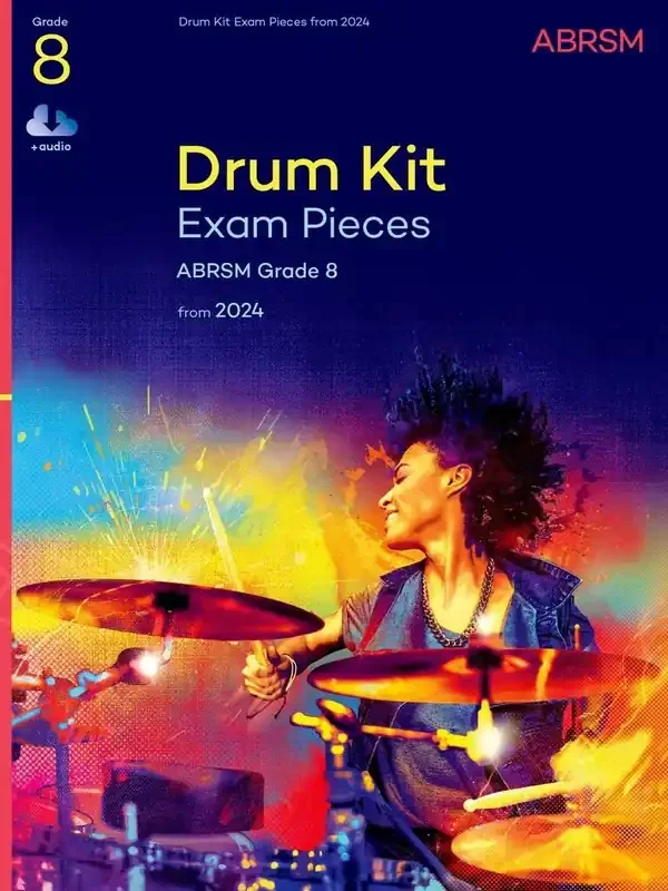 Drum Kit Exam Pieces, Grade 8, from 2024