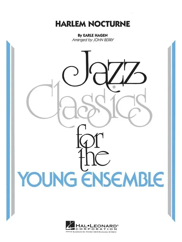 Earle Hagen Harlem Nocturne (Arr. John Berry) Jazz Ensemble
