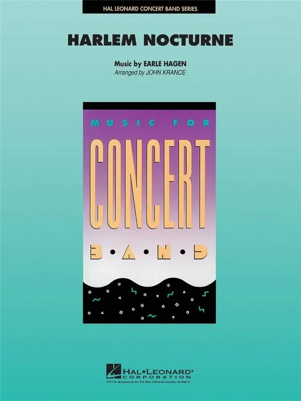 Earle Hagen Harlem Nocturne (Arr. John Krance) Blasorchester