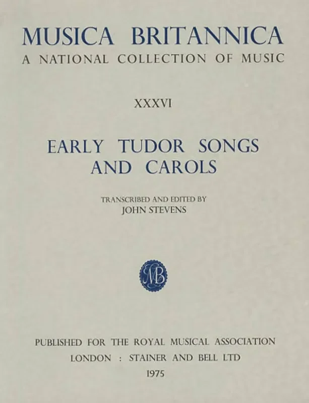 Early Tudor Songs and Carols Gemischter Chor mit Begleitung