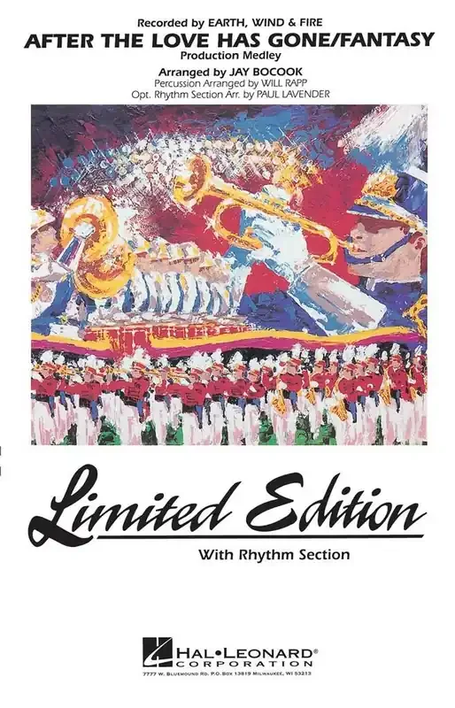 Earth, Wind & Fire After The Love Has Gone / Fantasy (Arr. Jay Bocook) Marching Band