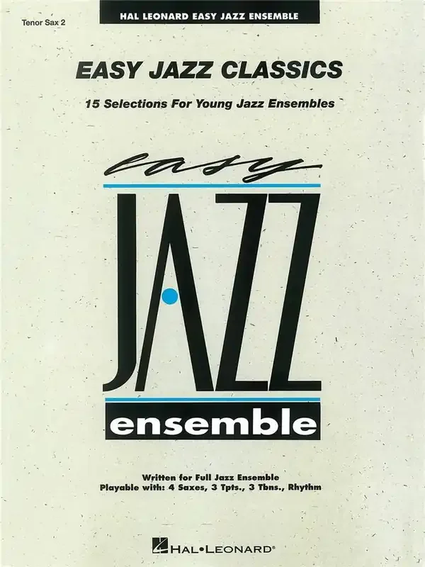 Easy Jazz Classics – Tenor Sax 2 Jazz Ensemble