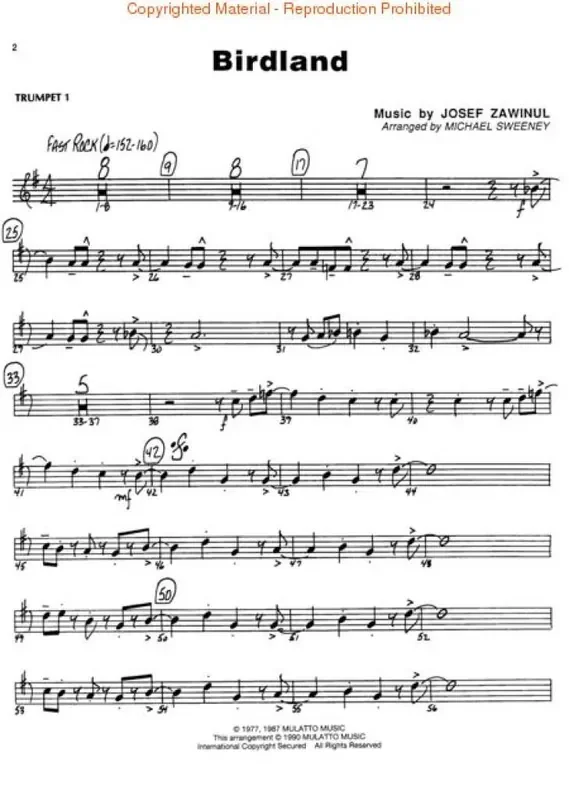 Easy Jazz Classics – Trumpet 1 Jazz Ensemble