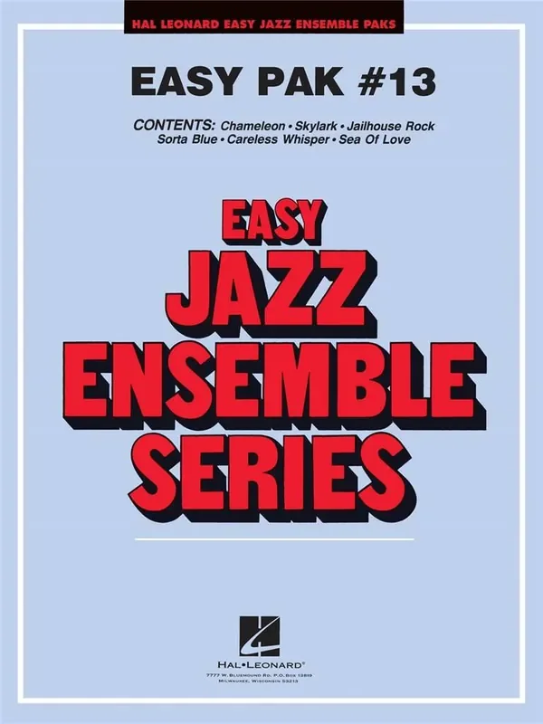 Easy Jazz Ensemble Pak 13