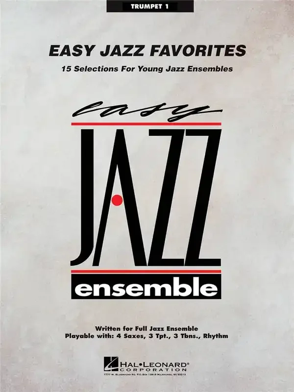 Easy Jazz Favorites – Trumpet 1 Jazz Ensemble
