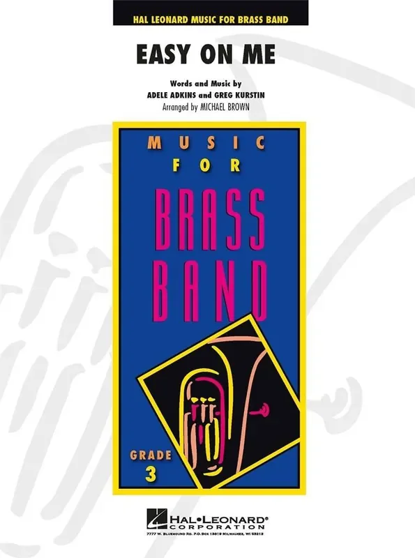 Easy On Me (Arr. Michael Brown) Brass Band