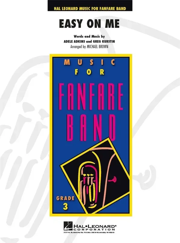 Easy On Me (Arr. Michael Brown) Fanfarenorchester