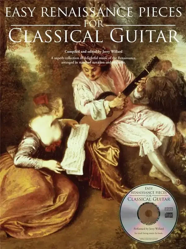 Easy Renaissance Pieces for Classical Guitar Gitarre Solo