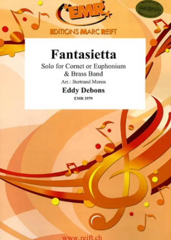 Eddy Debons Fantasietta (Euphonium Solo) Brass Band