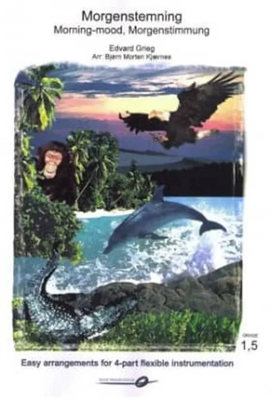 Edvard Grieg Morgenstemning (Arr. Bjorn Morten Kjaernes) Brass Band