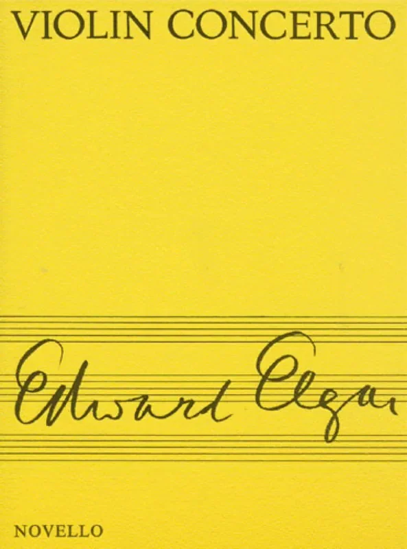 Edward Elgar Violin Concerto Orchester mit Solo