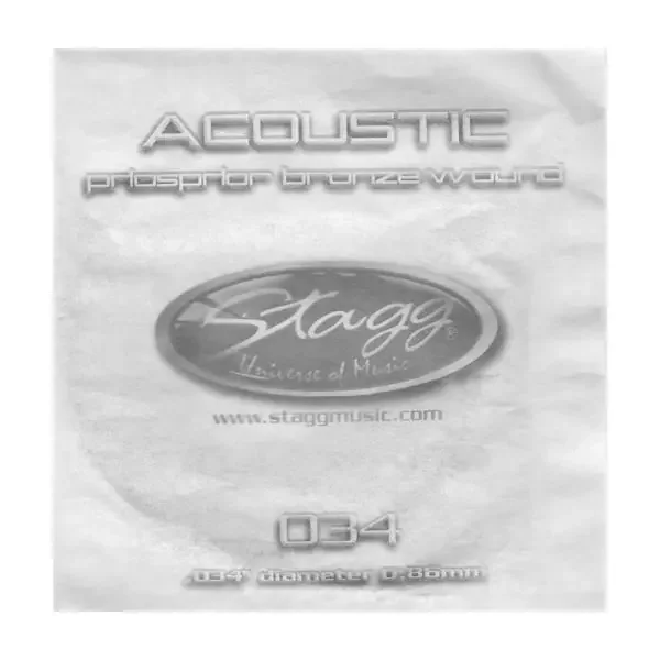 Einzelsaite A5 Akustikgitarre .045 Phosphor Bronze