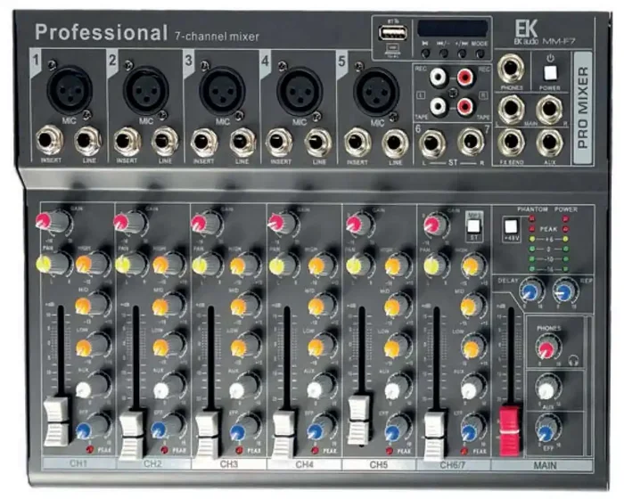 EK-audio MMF7-USB Audio Mischpult
