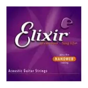 Elixir 11052 Acoustic Strings Light Coated