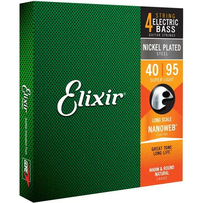 Elixir 14002 Bass SL Nano 040/095