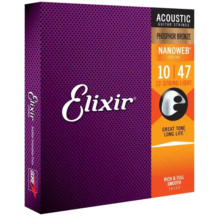 Elixir 16152 Ph. Br. Nano 12-Str.010/047
