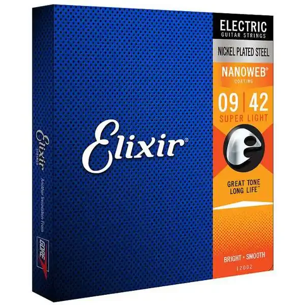 Elixir Electric Nanoweb 12002 Saitensatz E-Gitarre Super Light