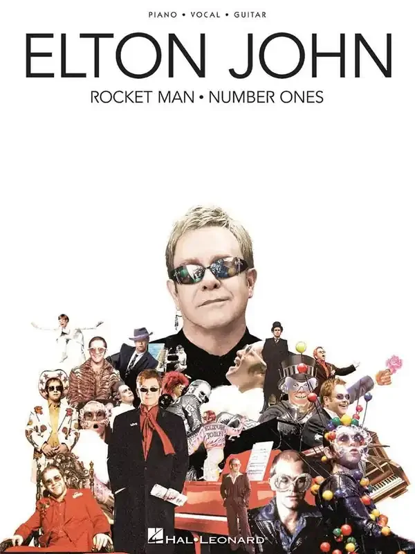 Elton John Rocket Man – Number Ones Klavier, Gesang, Gitarre (Songbooks)