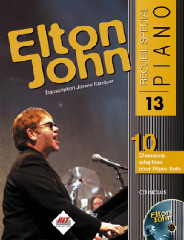 Elton John Spécial Piano N°13, Elton JOHN (Arr. J. Cambier) Klavier Solo