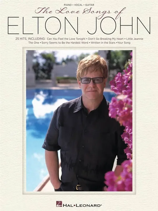 Elton John The Love Songs of Elton John Klavier, Gesang, Gitarre (Songbooks)