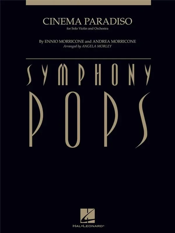 Ennio Morricone Cinema Paradiso (Arr. Angela Morley) Orchester mit Solo