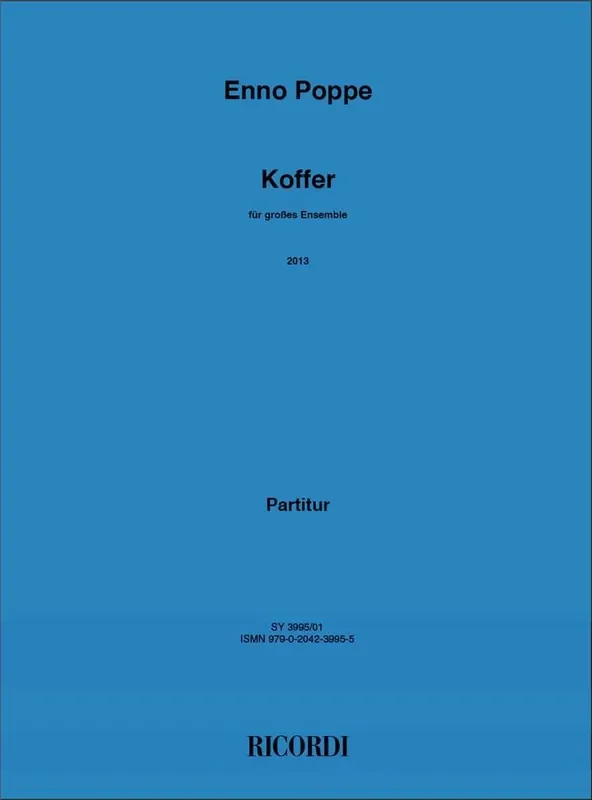 Enno Poppe Koffer Kammerensemble