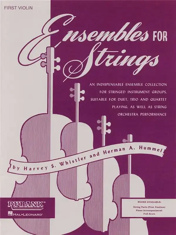 Ensembles For Strings – First Violin (Arr. Harvey S. Whistler) Streichensemble