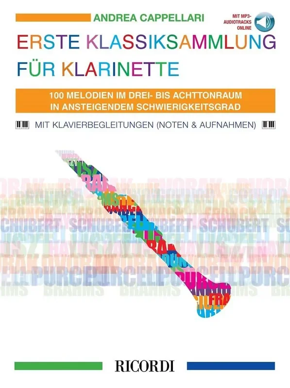 Erste Klassiksammlung für Klarinette Klarinette mit Begleitung