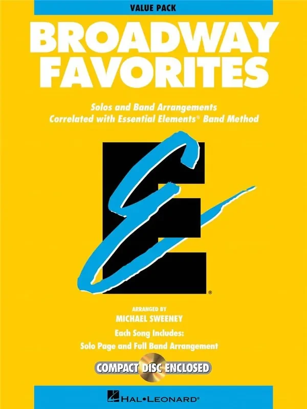 Essential Elements Broadway Favorites (Arr. Michael Sweeney) Blasorchester
