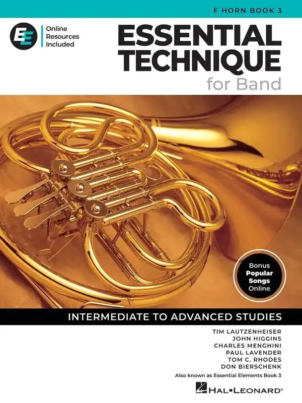 Essential Elements for Band – F Horn Book 3
