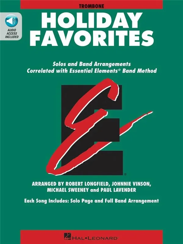 Essential Elements Holiday Favorites (Arr. Robert Longfield) Posaune Solo