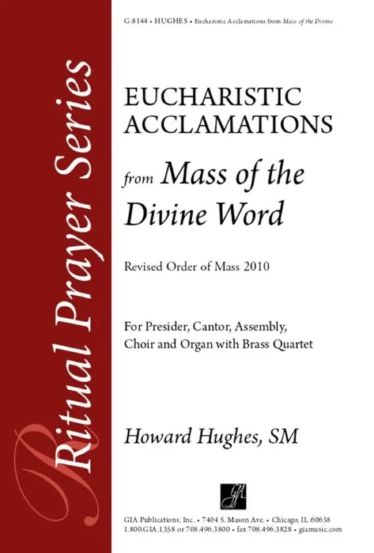 Eucharistic Acclamations from Mass of Divine Word Gemischter Chor mit Begleitung