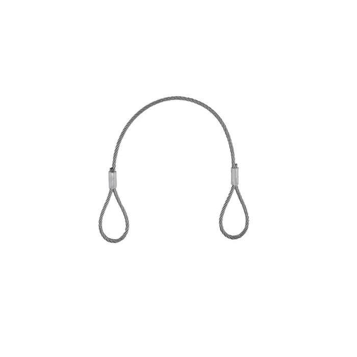 Eurolite Stahlseil (SC) 400x3mm silber ohne Verbinder