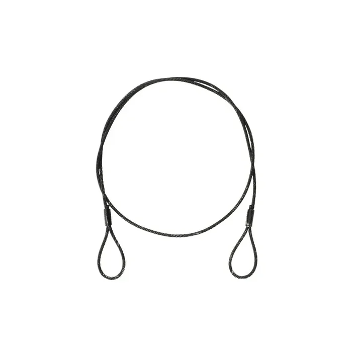 Eurolite Stahlseil (SC) 900x3mm schwarz ohne Verbinder