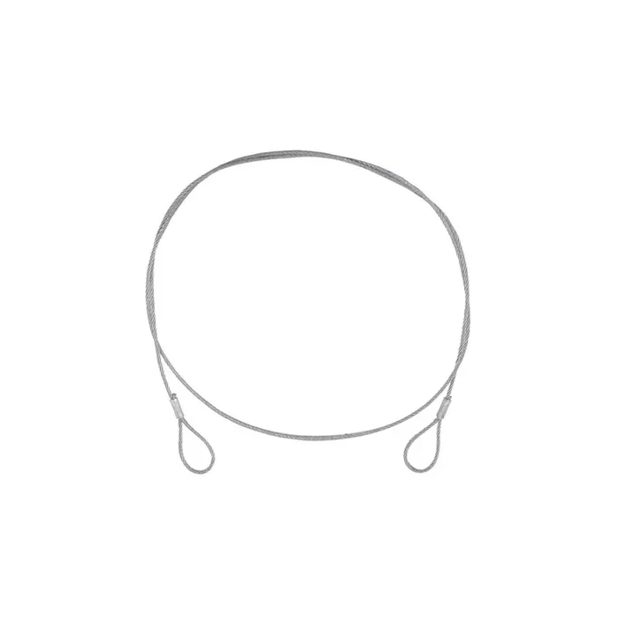 Eurolite Stahlseil (SC) 900x3mm silber ohne Verbinder