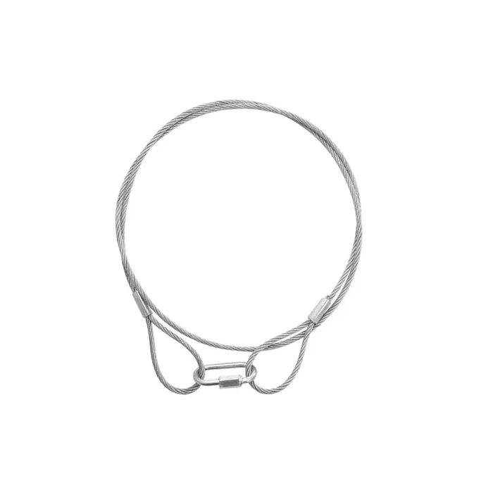 Eurolite Stahlseil (SC) 900x3mm silber