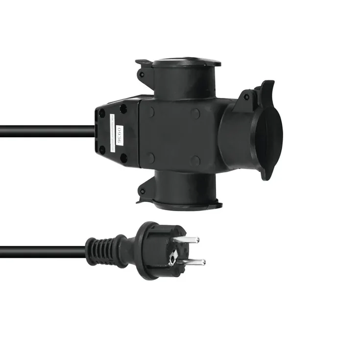 Eurolite Verlängerung 3×1,5 10m 3-fach