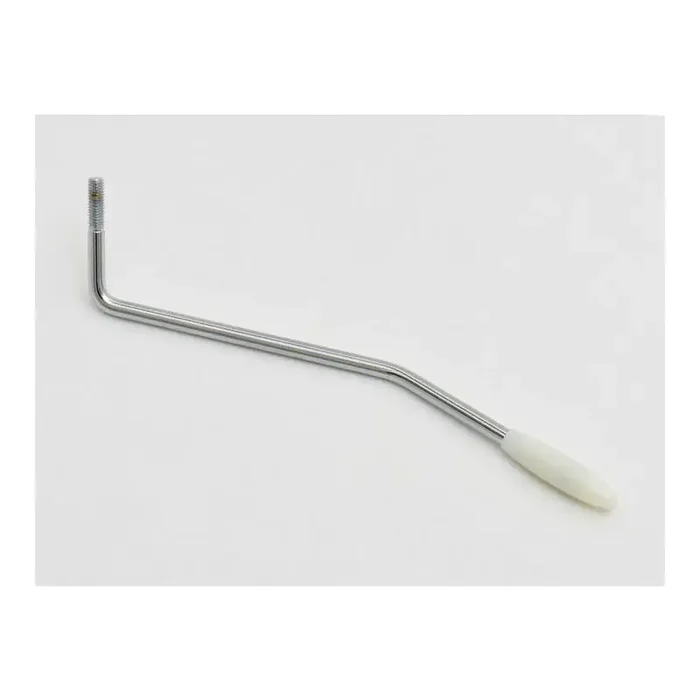 F-style Tremolo handle chrome/wit