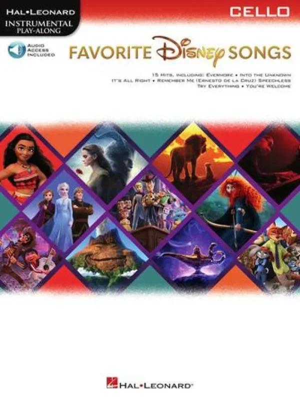 Favorite Disney Songs Cello Solo