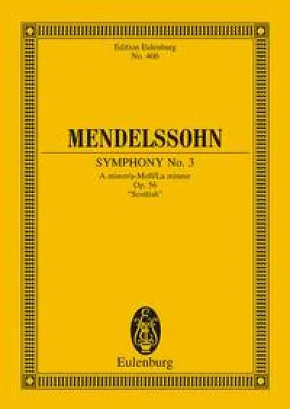 Felix Mendelssohn Bartholdy Symphony No.3 In A Minor Op.56 ‘Scottish‘ Orchester