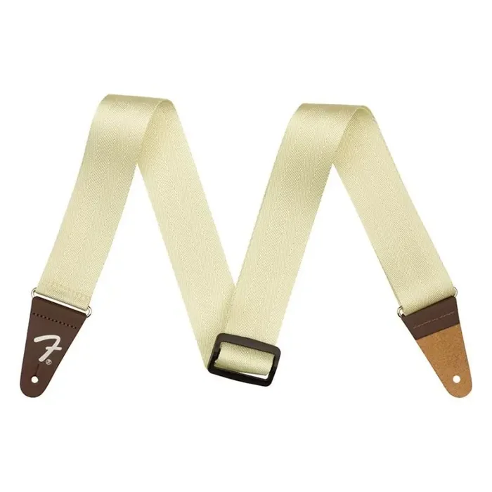 Fender 2″ Am Pro seat belt strap, olympic white